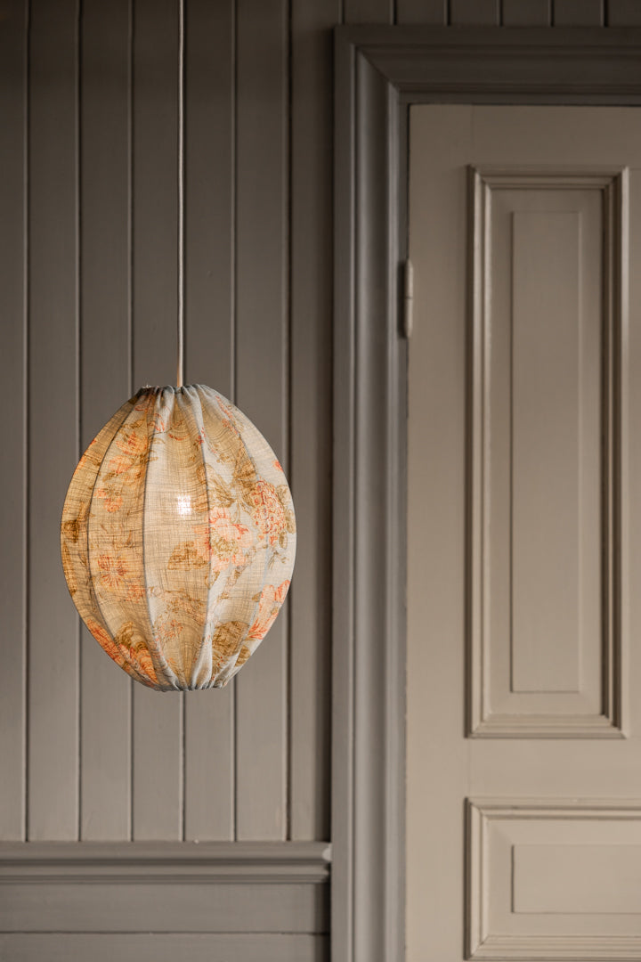 【Alde&Lind】ランプシェード：Limoni H38 Flower grön