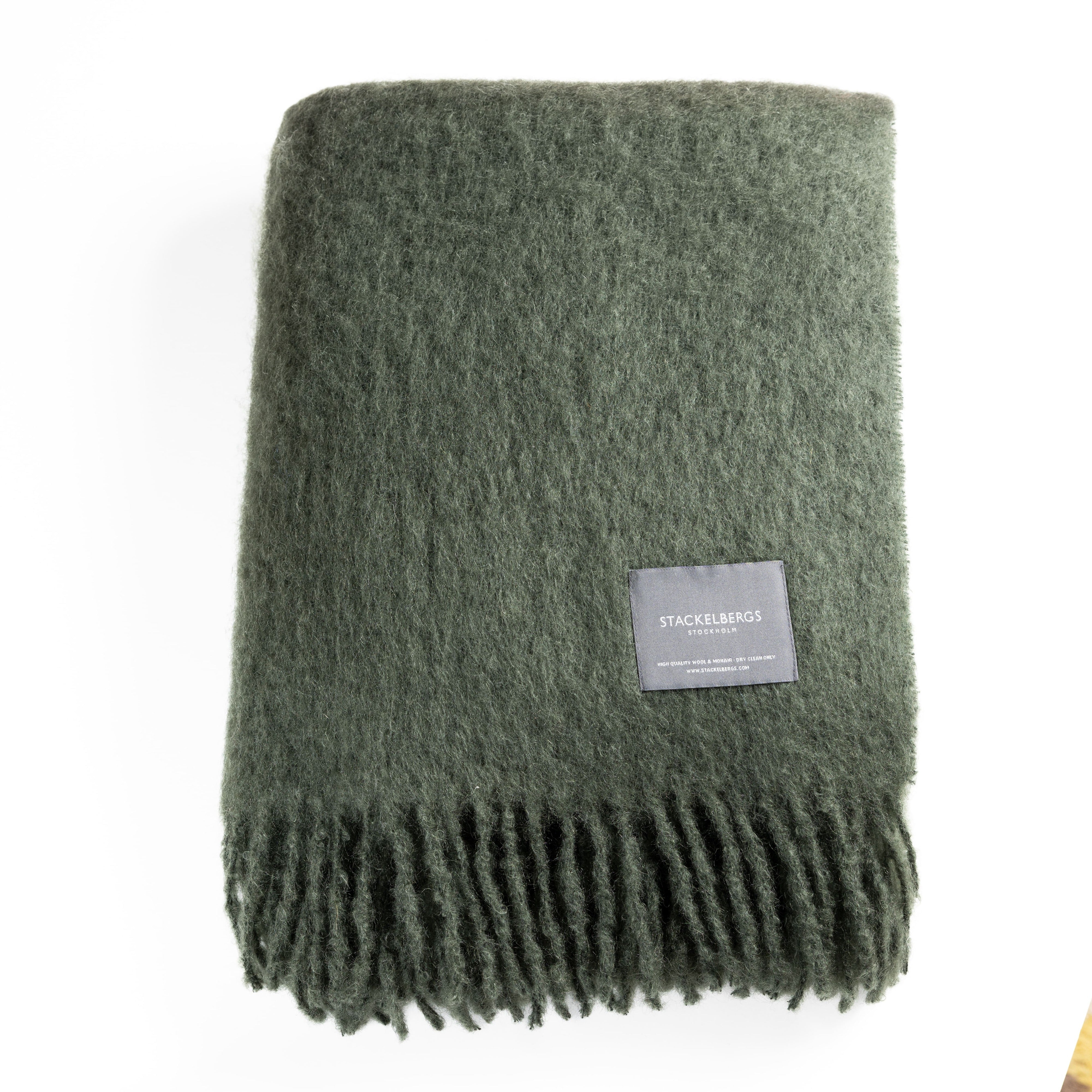 Stackelbergs】 モヘアブランケット| 130 x 170 cm Moss – Chefs-d