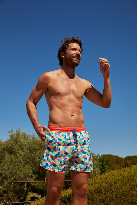 メンズ水着　JUN Gili's】メンズ水着 | TRAWANGAN CAROLINE DERVEAUX POUR GILI'S