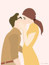 【ViSSEVASSE】インテリアポスター | THE KISS 【日々の生活で愛情を思い出して!】