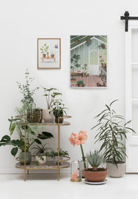 【ViSSEVASSE】インテリアポスター | GROWING PLANTS - poster